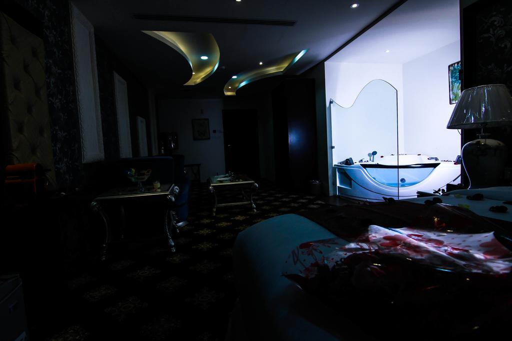 Rest Night Serviced Apartments- Alhamra Ер-Ріяд Екстер'єр фото The interior of the restaurant