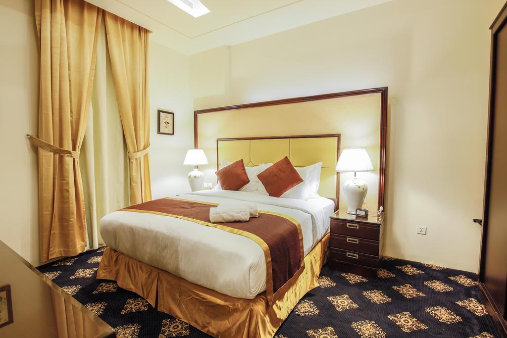 Rest Night Serviced Apartments- Alhamra Ер-Ріяд Екстер'єр фото A bedroom at the hotel