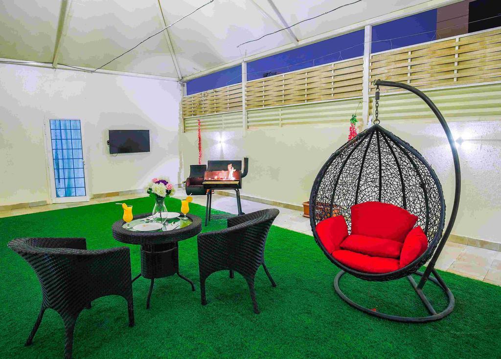 Rest Night Serviced Apartments- Alhamra Ер-Ріяд Екстер'єр фото The interior of a tent